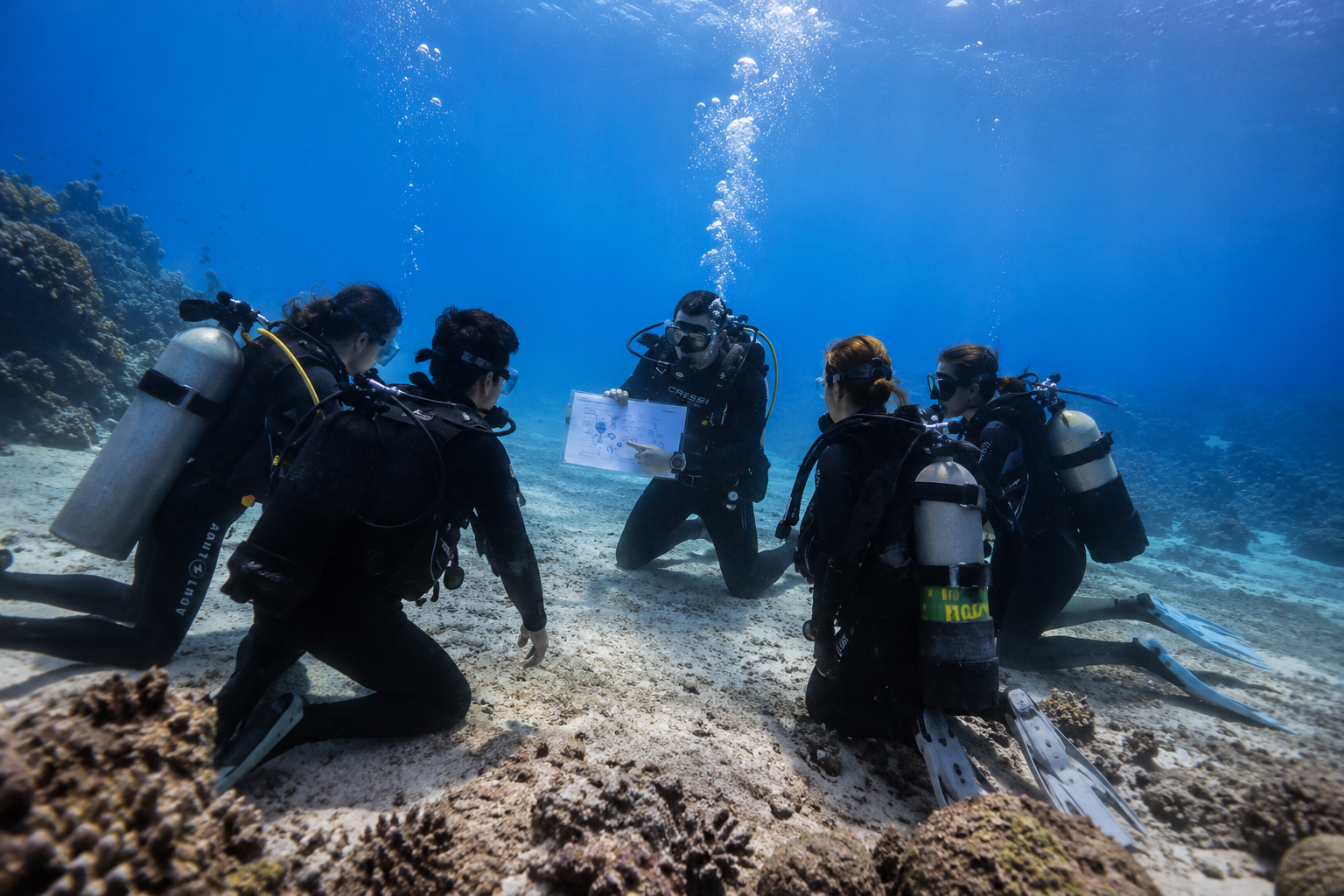Formation plongée sous-marine